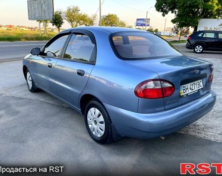 Синий Дэу Ланос, объемом двигателя 1.5 л и пробегом 139 тыс. км за 2750 $, фото 2 на Automoto.ua