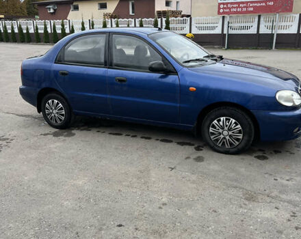 Синий Дэу Ланос, объемом двигателя 1.5 л и пробегом 270 тыс. км за 1900 $, фото 1 на Automoto.ua