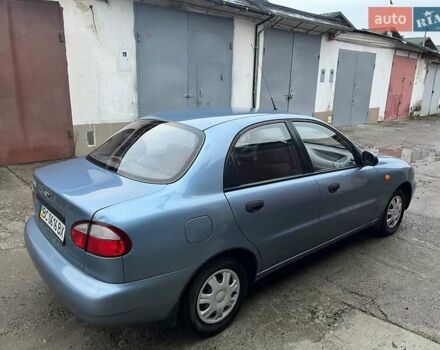Синий Дэу Ланос, объемом двигателя 1.5 л и пробегом 67 тыс. км за 3800 $, фото 4 на Automoto.ua