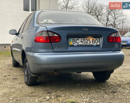 Синий Дэу Ланос, объемом двигателя 1.5 л и пробегом 140 тыс. км за 1750 $, фото 4 на Automoto.ua