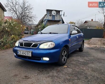 Синий Дэу Ланос, объемом двигателя 1.5 л и пробегом 360 тыс. км за 2250 $, фото 9 на Automoto.ua
