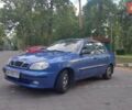 Синий Дэу Ланос, объемом двигателя 1.5 л и пробегом 247 тыс. км за 2950 $, фото 1 на Automoto.ua