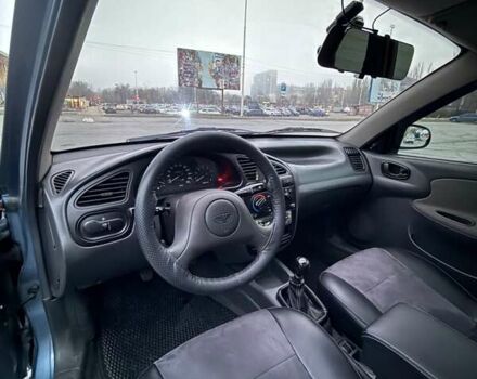 Синий Дэу Ланос, объемом двигателя 1.5 л и пробегом 134 тыс. км за 3500 $, фото 5 на Automoto.ua