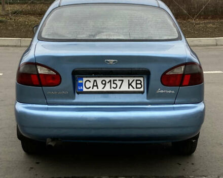Синий Дэу Ланос, объемом двигателя 1.5 л и пробегом 200 тыс. км за 2200 $, фото 3 на Automoto.ua
