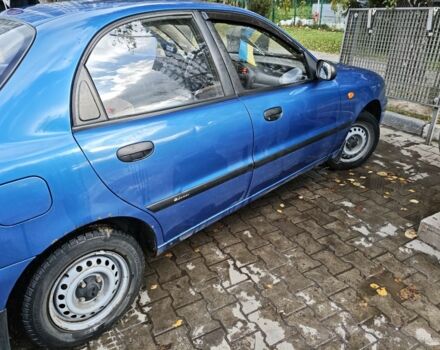 Синий Дэу Ланос, объемом двигателя 1.4 л и пробегом 1 тыс. км за 1500 $, фото 1 на Automoto.ua