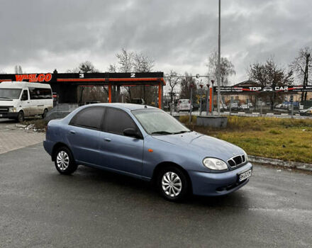 Синий Дэу Ланос, объемом двигателя 1.5 л и пробегом 200 тыс. км за 2300 $, фото 5 на Automoto.ua