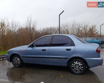 Синий Дэу Ланос, объемом двигателя 1.5 л и пробегом 183 тыс. км за 2450 $, фото 3 на Automoto.ua