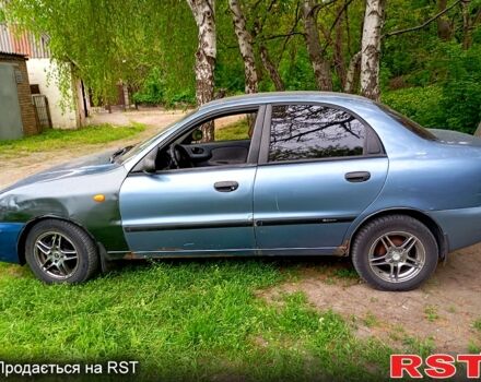 Дэу Ланос 2008 в Запорожье на Automoto.ua Синий Дэу Ланос, объемом двигателя 1.5 л и пробегом 0 тыс. км за 1450 $, фото 3 на Automoto.ua