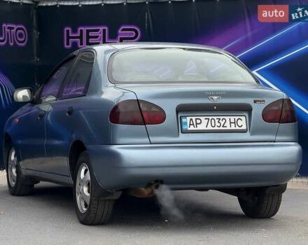 Синий Дэу Ланос, объемом двигателя 1.5 л и пробегом 180 тыс. км за 3299 $, фото 3 на Automoto.ua