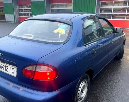 Синий Дэу Ланос, объемом двигателя 1.5 л и пробегом 155 тыс. км за 2800 $, фото 6 на Automoto.ua