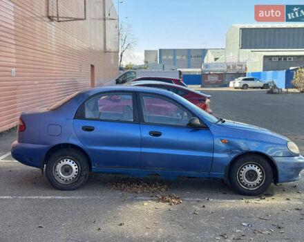 Синій Деу Ланос, об'ємом двигуна 1.5 л та пробігом 346 тис. км за 1050 $, фото 3 на Automoto.ua