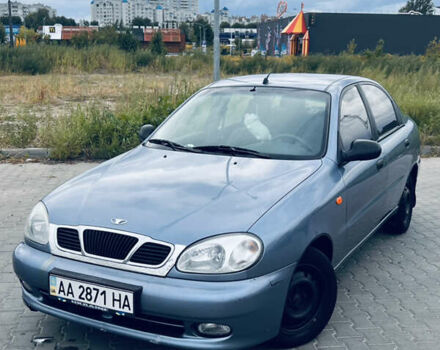 Дэу Ланос 2008 в Киеве на Automoto.ua Синий Дэу Ланос, объемом двигателя 1.6 л и пробегом 309 тыс. км за 2500 $, фото 3 на Automoto.ua