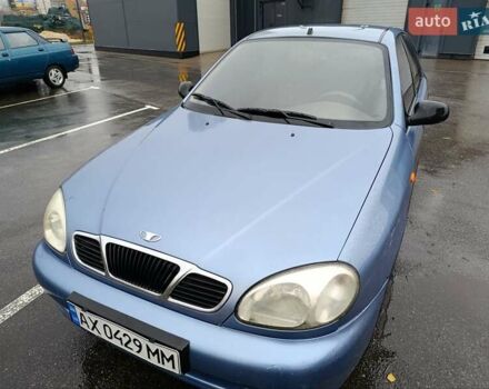 Синий Дэу Ланос, объемом двигателя 1.5 л и пробегом 183 тыс. км за 2400 $, фото 7 на Automoto.ua