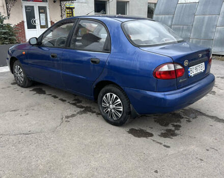 Синий Дэу Ланос, объемом двигателя 1.5 л и пробегом 270 тыс. км за 1900 $, фото 4 на Automoto.ua
