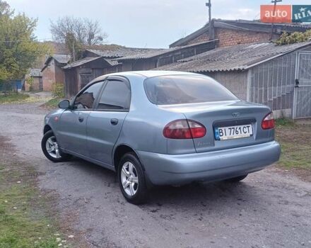 Деу Ланос 2008 у Полтаві на Automoto.ua Синій Деу Ланос, об'ємом двигуна 1.5 л та пробігом 168 тис. км за 2500 $, фото 3 на Automoto.ua
