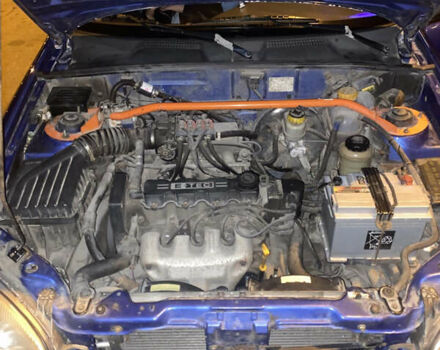 Синий Дэу Ланос, объемом двигателя 1.5 л и пробегом 206 тыс. км за 3200 $, фото 11 на Automoto.ua