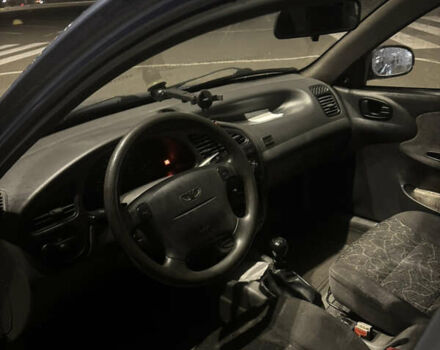 Синий Дэу Ланос, объемом двигателя 1.6 л и пробегом 460 тыс. км за 2200 $, фото 2 на Automoto.ua