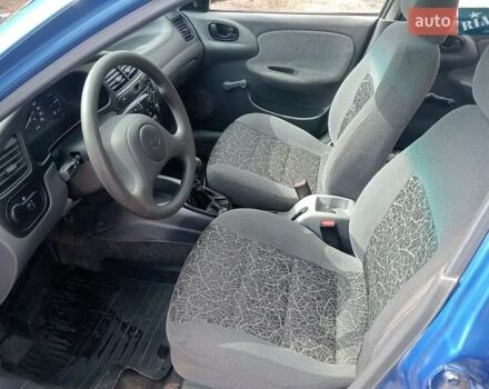Синий Дэу Ланос, объемом двигателя 1.5 л и пробегом 140 тыс. км за 2800 $, фото 4 на Automoto.ua