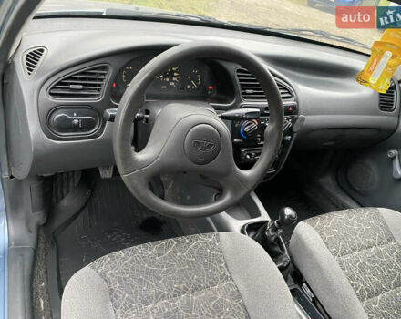 Синий Дэу Ланос, объемом двигателя 1.5 л и пробегом 140 тыс. км за 1750 $, фото 11 на Automoto.ua