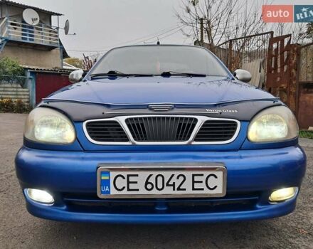 Синий Дэу Ланос, объемом двигателя 1.5 л и пробегом 360 тыс. км за 2250 $, фото 2 на Automoto.ua