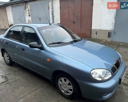 Синий Дэу Ланос, объемом двигателя 1.5 л и пробегом 67 тыс. км за 3800 $, фото 3 на Automoto.ua