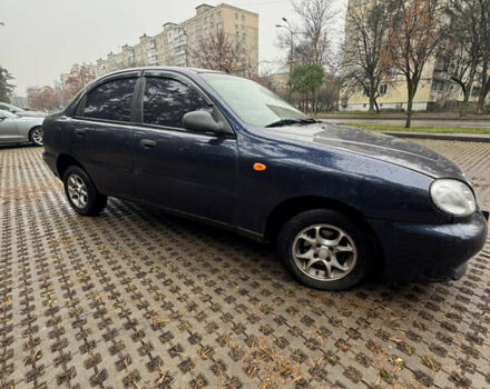 Синий Дэу Ланос, объемом двигателя 1.5 л и пробегом 222 тыс. км за 1500 $, фото 8 на Automoto.ua