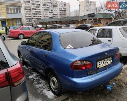 Дэу Ланос 2008 в Киеве на Automoto.ua Синий Дэу Ланос, объемом двигателя 1.5 л и пробегом 211 тыс. км за 1900 $, фото 4 на Automoto.ua