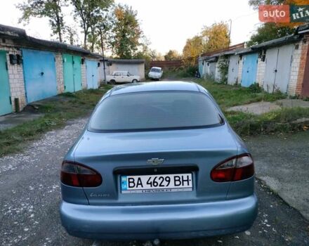 Синий Дэу Ланос, объемом двигателя 1.6 л и пробегом 227 тыс. км за 3300 $, фото 5 на Automoto.ua