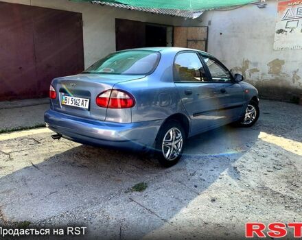 Синий Дэу Ланос, объемом двигателя 1.5 л и пробегом 125 тыс. км за 2800 $, фото 3 на Automoto.ua