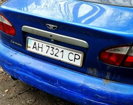 Синий Дэу Ланос, объемом двигателя 1.6 л и пробегом 130 тыс. км за 1800 $, фото 1 на Automoto.ua