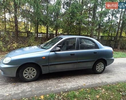 Синий Дэу Ланос, объемом двигателя 1.5 л и пробегом 198 тыс. км за 1650 $, фото 7 на Automoto.ua