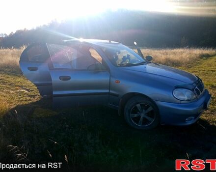 Синий Дэу Ланос, объемом двигателя 1.4 л и пробегом 209 тыс. км за 2250 $, фото 2 на Automoto.ua