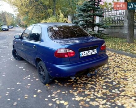 Синий Дэу Ланос, объемом двигателя 1.5 л и пробегом 200 тыс. км за 2200 $, фото 9 на Automoto.ua