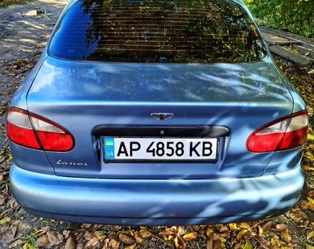 Синий Дэу Ланос, объемом двигателя 1.5 л и пробегом 195 тыс. км за 2400 $, фото 8 на Automoto.ua