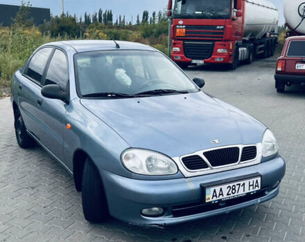 Дэу Ланос 2008 в Киеве на Automoto.ua Синий Дэу Ланос, объемом двигателя 1.6 л и пробегом 309 тыс. км за 2500 $, фото 4 на Automoto.ua