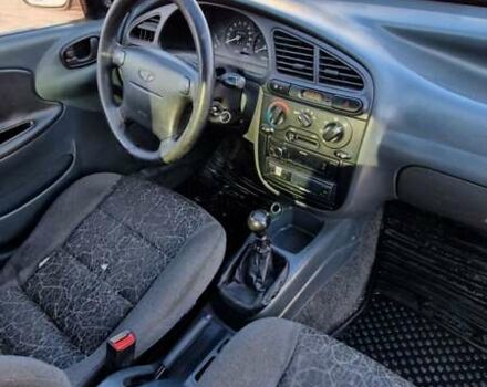 Синий Дэу Ланос, объемом двигателя 1.6 л и пробегом 266 тыс. км за 3100 $, фото 7 на Automoto.ua