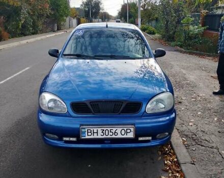 Синий Дэу Ланос, объемом двигателя 1.5 л и пробегом 141 тыс. км за 3600 $, фото 4 на Automoto.ua