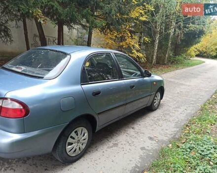 Синий Дэу Ланос, объемом двигателя 1.5 л и пробегом 198 тыс. км за 1650 $, фото 2 на Automoto.ua
