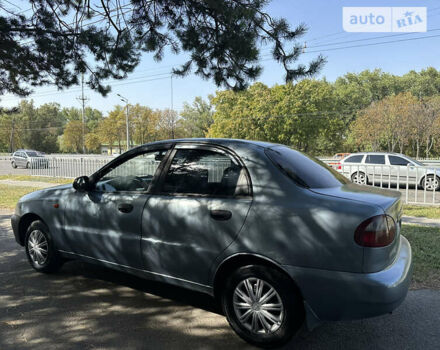 Синий Дэу Ланос, объемом двигателя 1.5 л и пробегом 300 тыс. км за 1200 $, фото 4 на Automoto.ua
