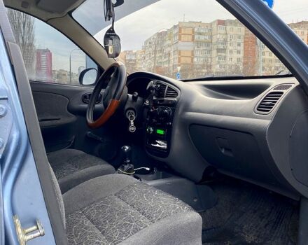 Синий Дэу Ланос, объемом двигателя 1.4 л и пробегом 191 тыс. км за 1200 $, фото 3 на Automoto.ua