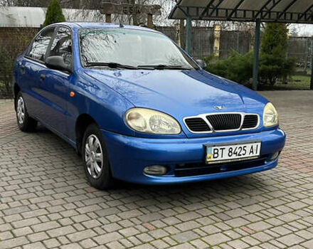 Синий Дэу Ланос, объемом двигателя 1.5 л и пробегом 142 тыс. км за 2500 $, фото 2 на Automoto.ua