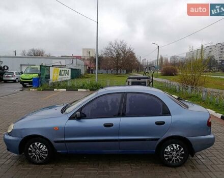 Синий Дэу Ланос, объемом двигателя 1.5 л и пробегом 183 тыс. км за 2450 $, фото 5 на Automoto.ua