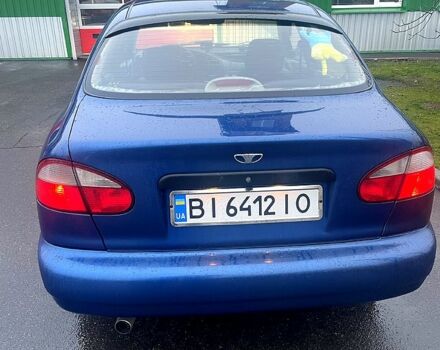 Синий Дэу Ланос, объемом двигателя 1.5 л и пробегом 155 тыс. км за 2800 $, фото 5 на Automoto.ua