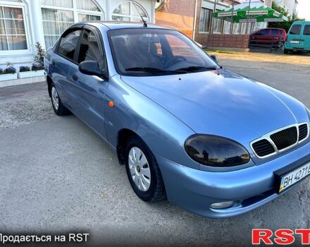 Синий Дэу Ланос, объемом двигателя 1.5 л и пробегом 139 тыс. км за 2750 $, фото 1 на Automoto.ua