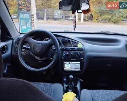 Синий Дэу Ланос, объемом двигателя 1.5 л и пробегом 164 тыс. км за 3200 $, фото 14 на Automoto.ua