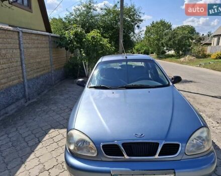 Синий Дэу Ланос, объемом двигателя 1.5 л и пробегом 155 тыс. км за 2600 $, фото 4 на Automoto.ua