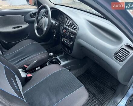 Синий Дэу Ланос, объемом двигателя 1.5 л и пробегом 67 тыс. км за 3800 $, фото 5 на Automoto.ua