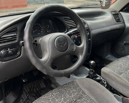 Синий Дэу Ланос, объемом двигателя 1.5 л и пробегом 200 тыс. км за 2150 $, фото 6 на Automoto.ua