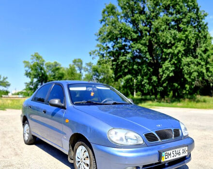 Синий Дэу Ланос, объемом двигателя 1.5 л и пробегом 177 тыс. км за 2700 $, фото 1 на Automoto.ua