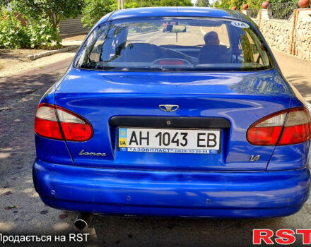 Синий Дэу Ланос, объемом двигателя 1.4 л и пробегом 160 тыс. км за 1499 $, фото 4 на Automoto.ua